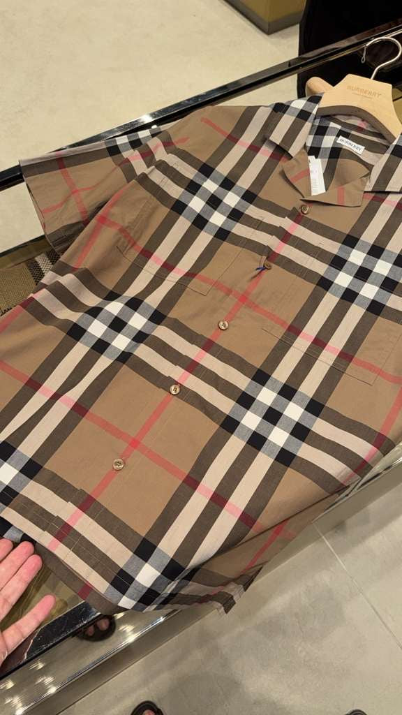 Bb men shirt sleeve shirt