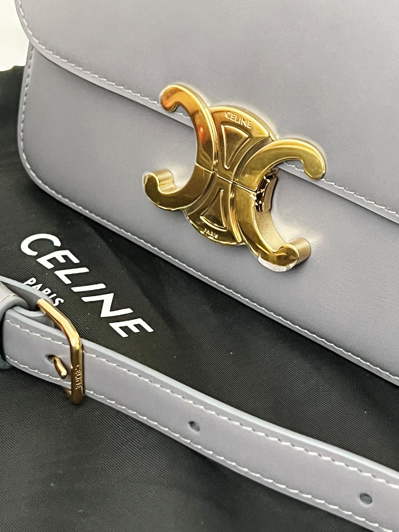 Celine triomphe teen Azur Gray