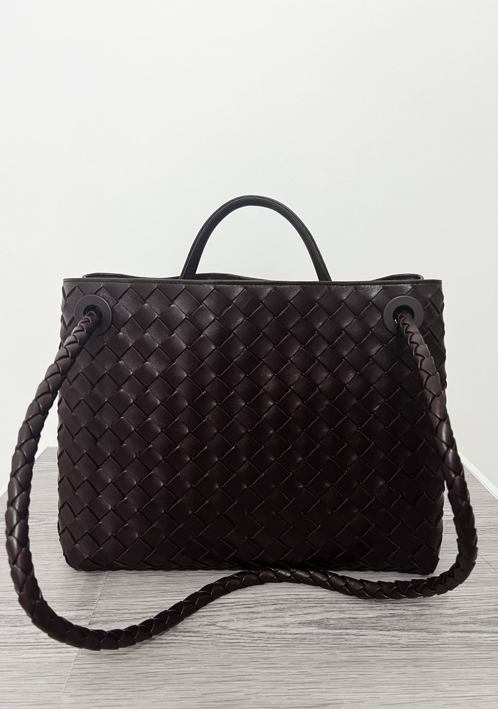 Bottega andiamo medium Dark Barolo - Partial payment