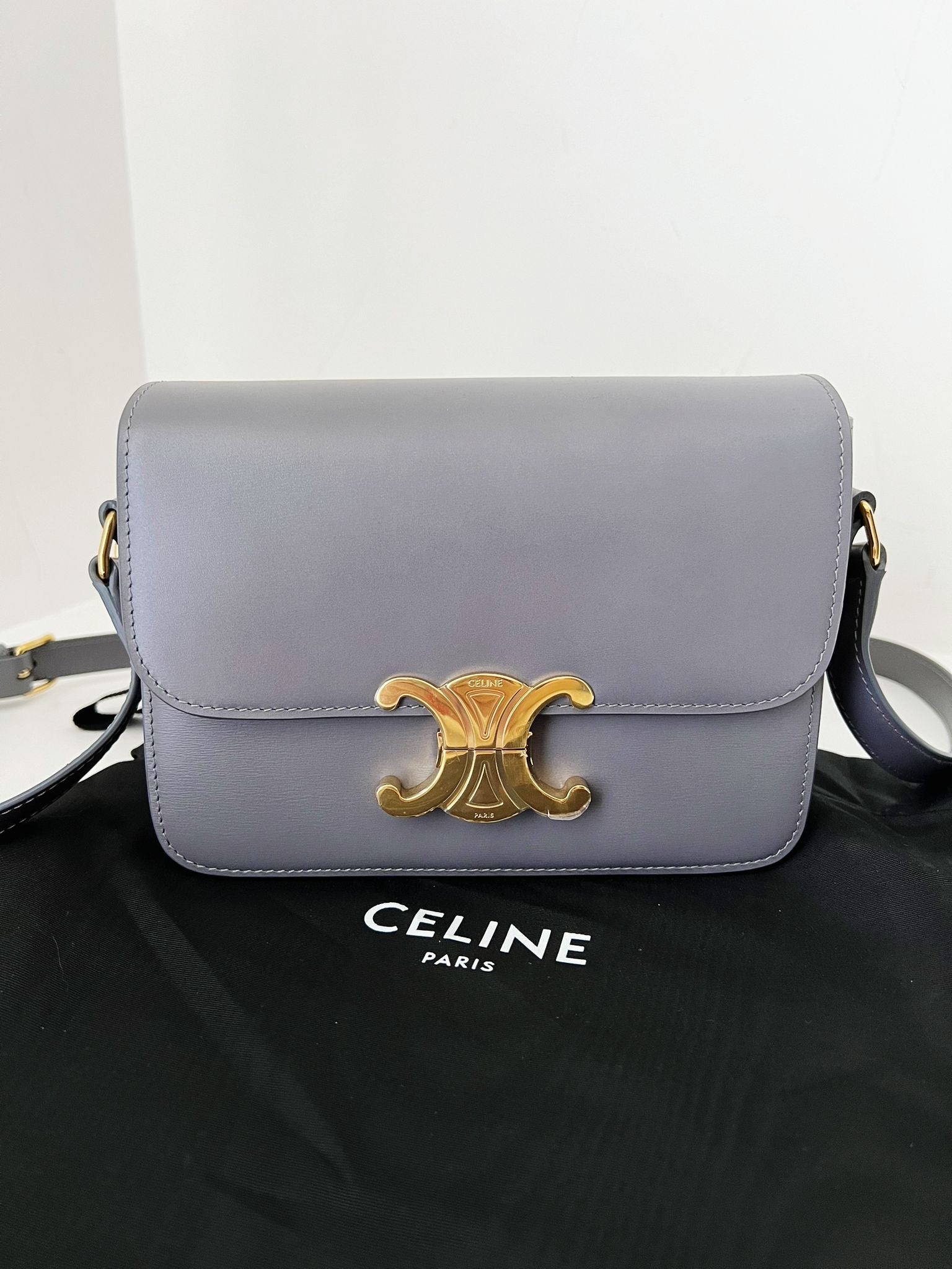 Celine triomphe teen Azur Gray