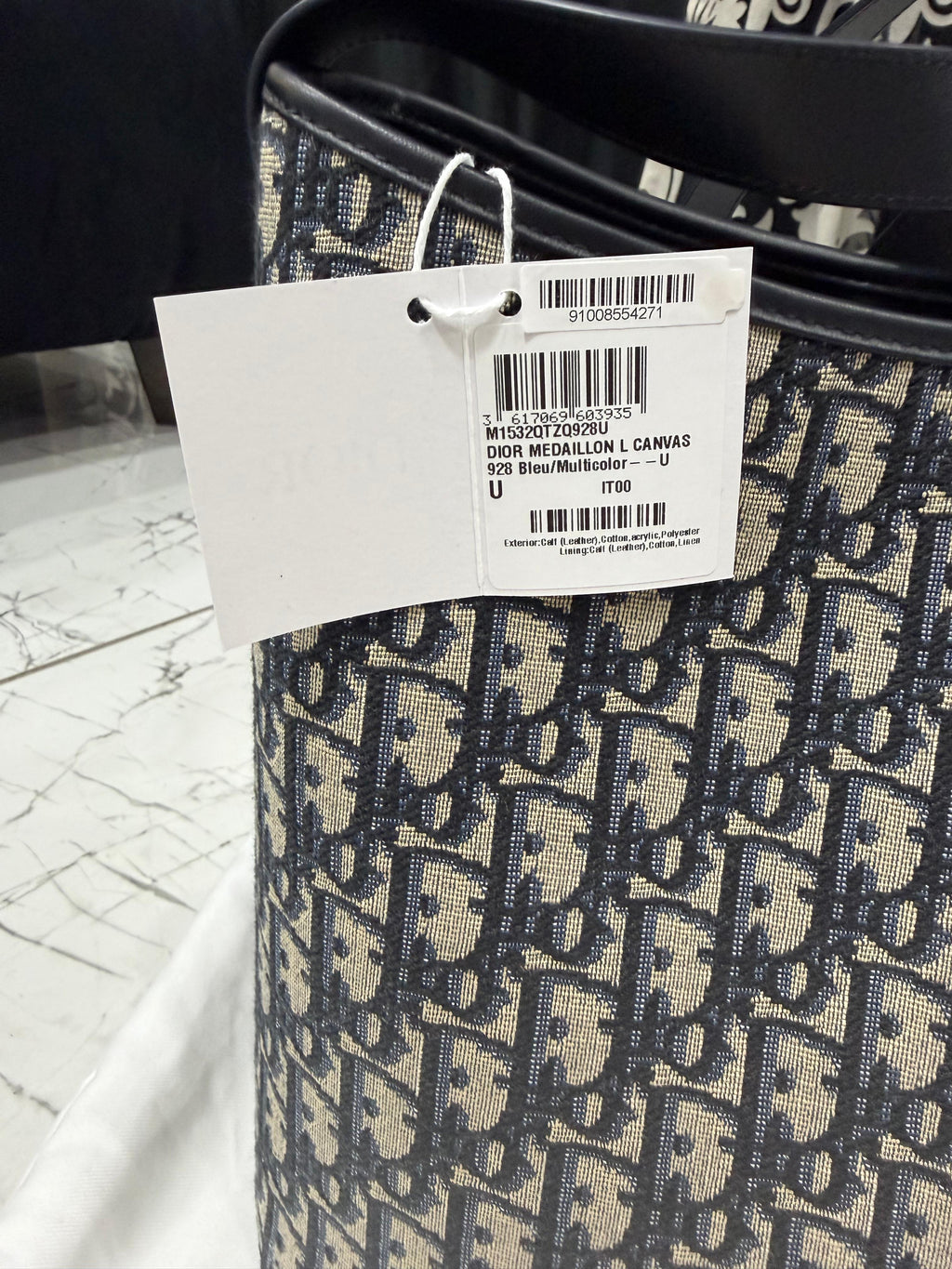 CD medallion tote Medium