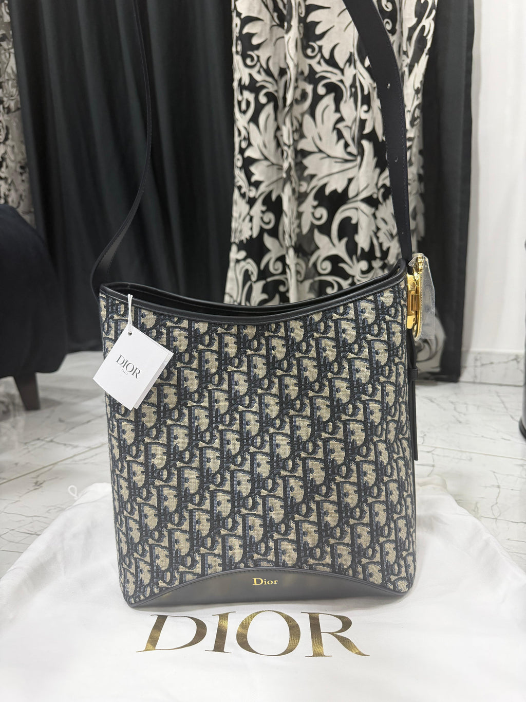 CD medallion tote Medium