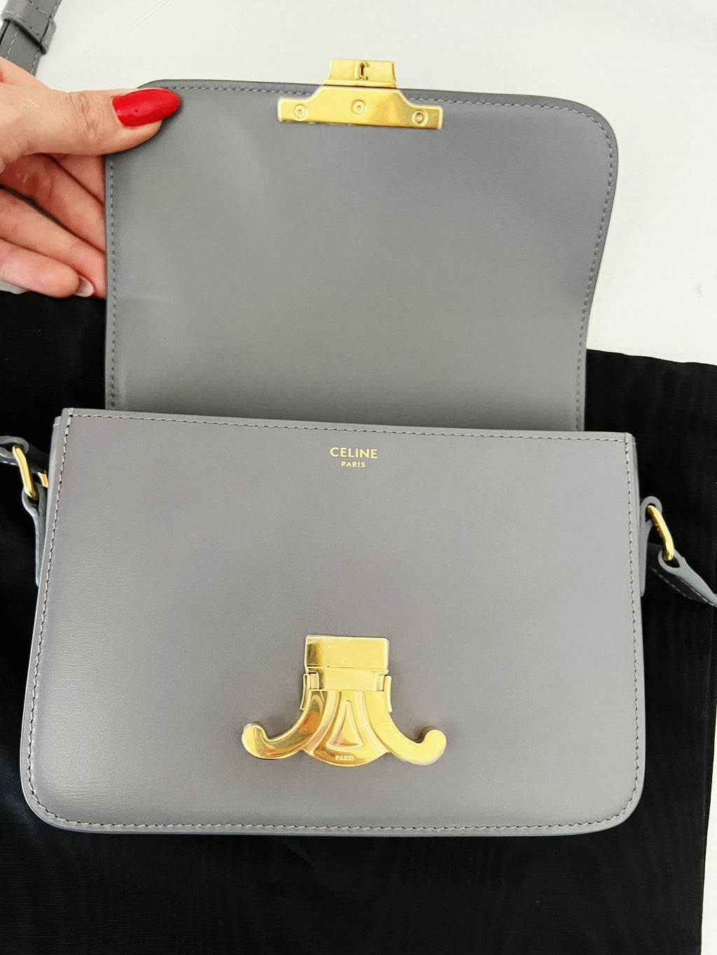 Celine triomphe teen Azur Gray