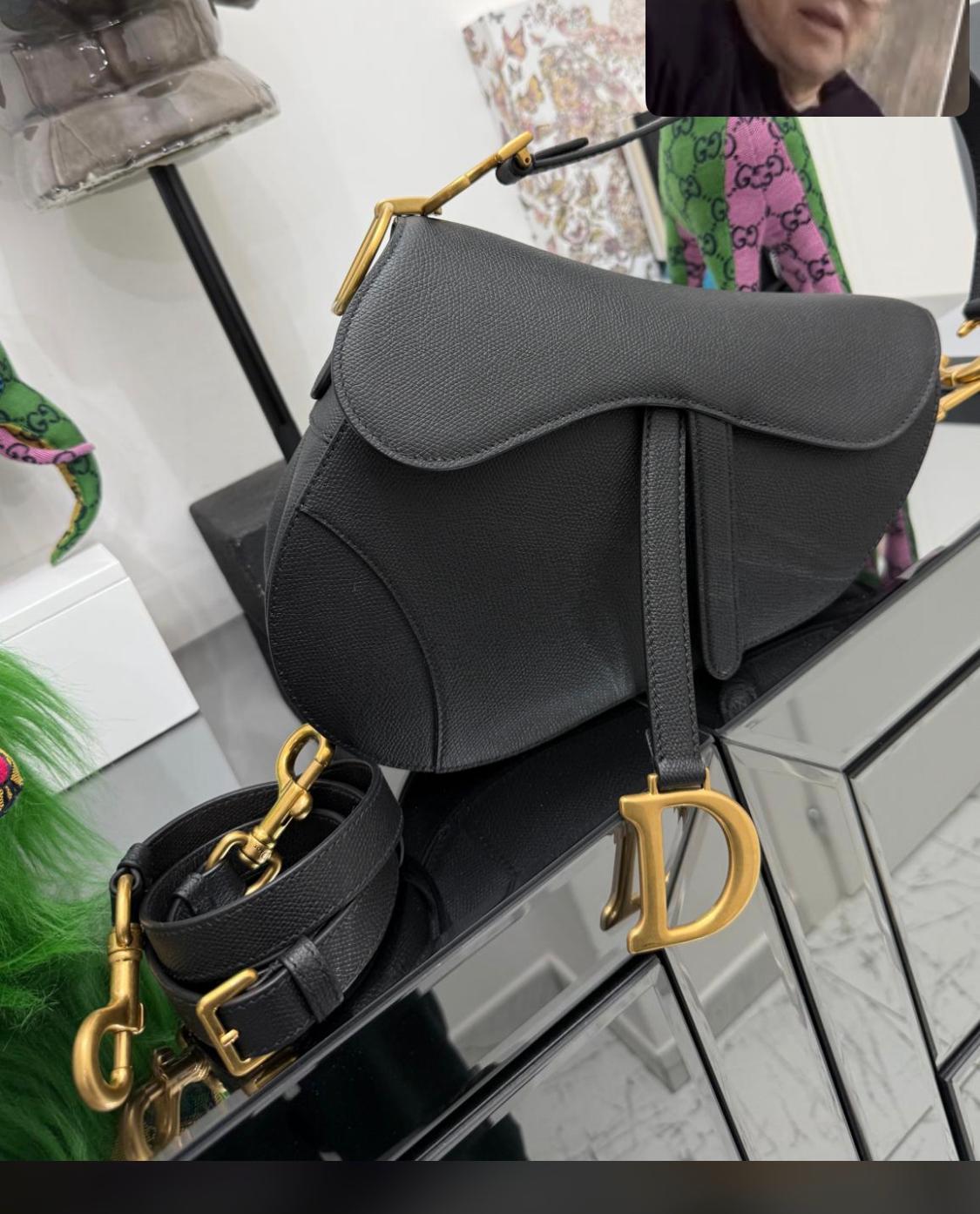 CD saddle black medium