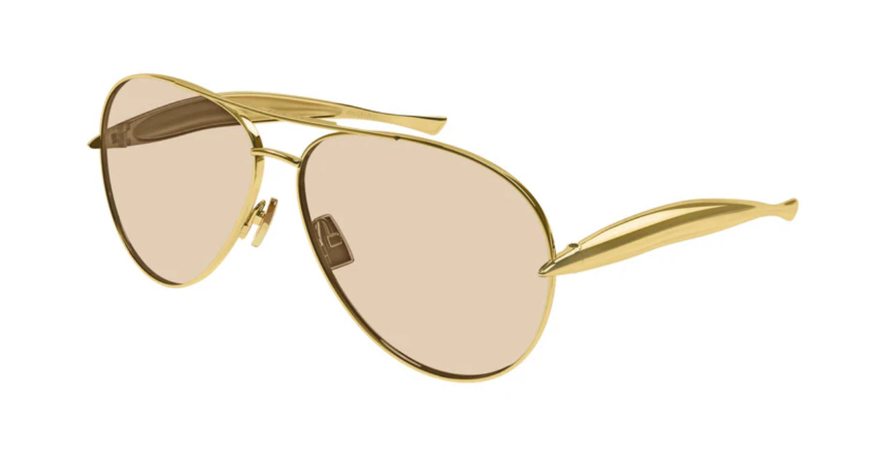 Bottega gold sunglasses