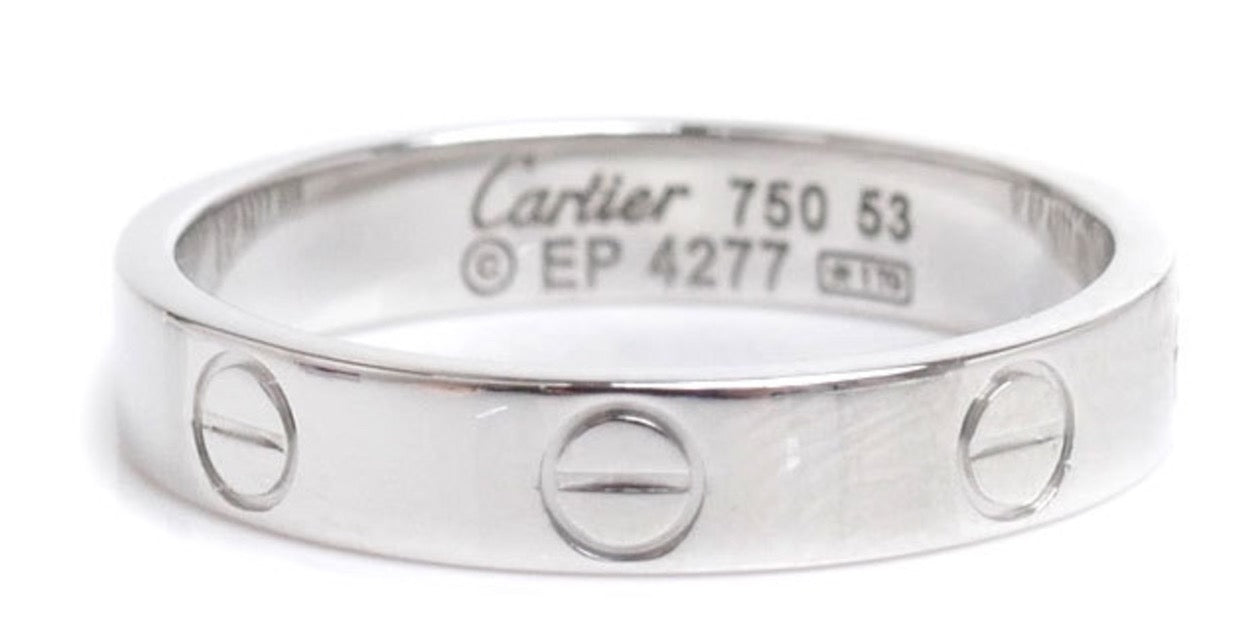 Cartier love ring 53