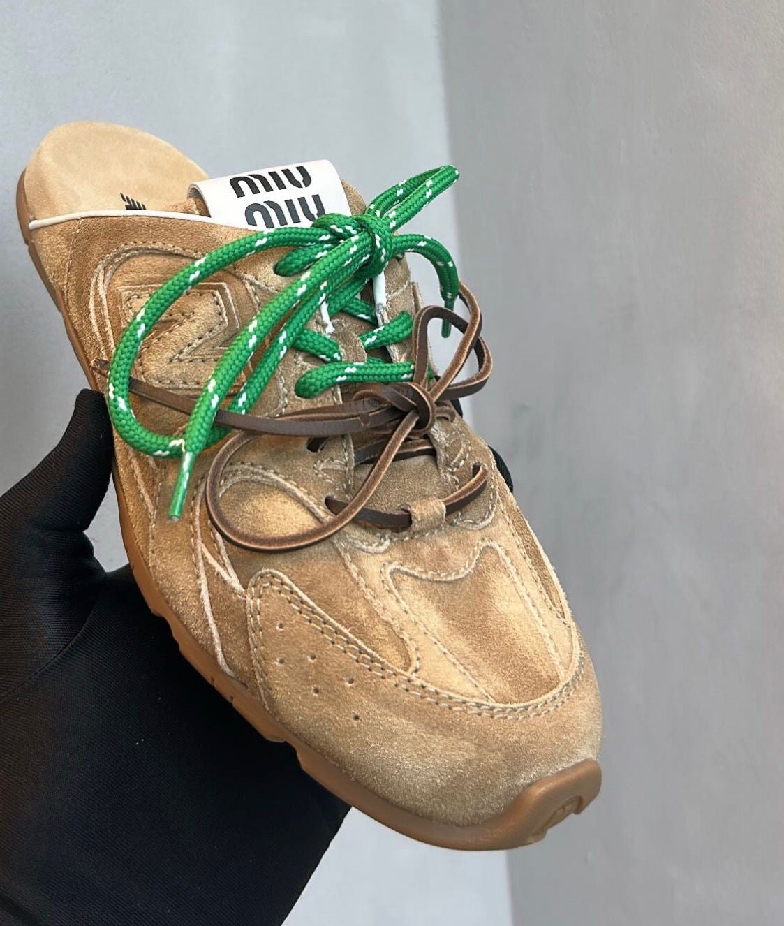 Miu miu x new balance  mules 39