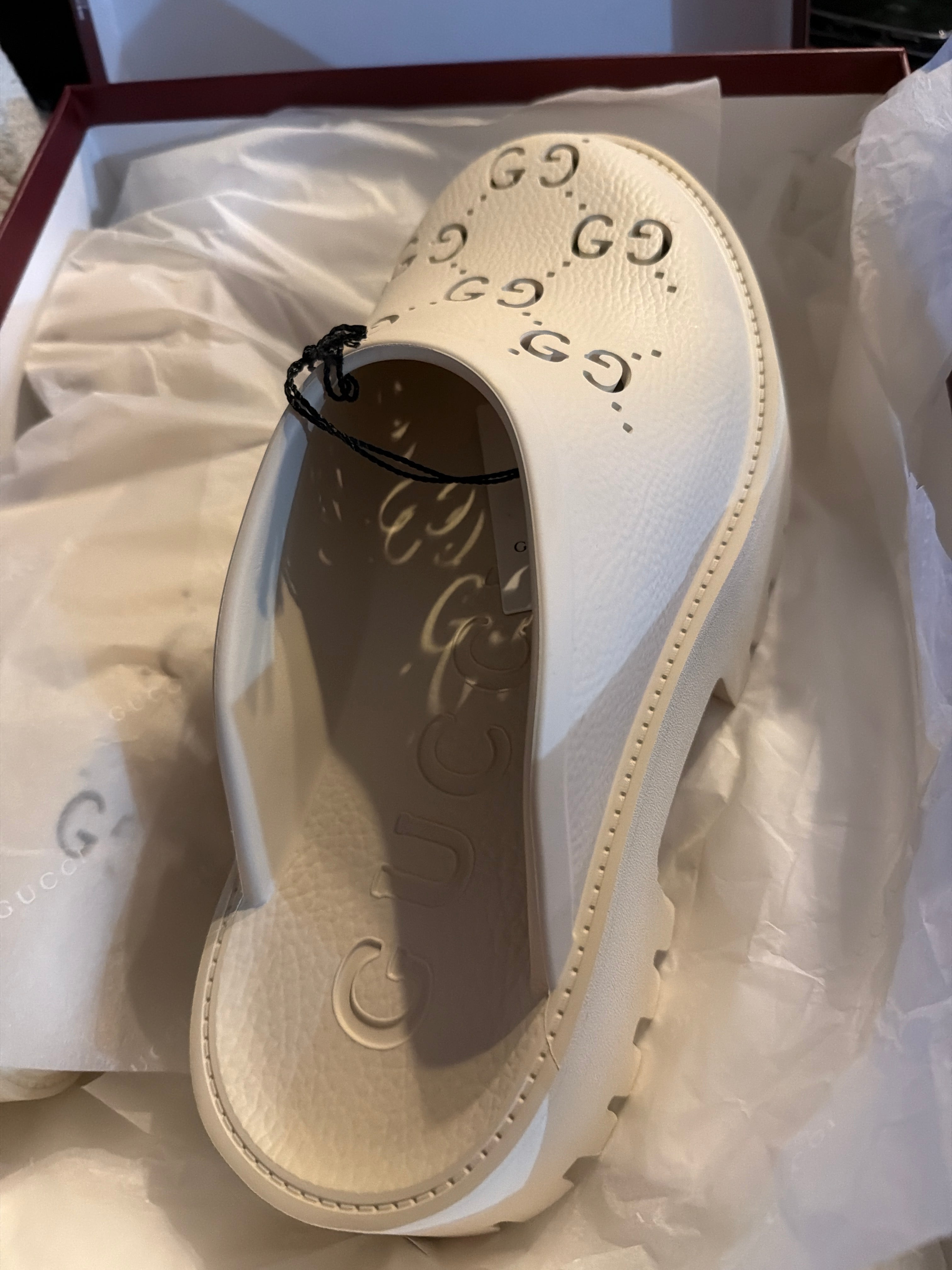 gg rubber mules 41