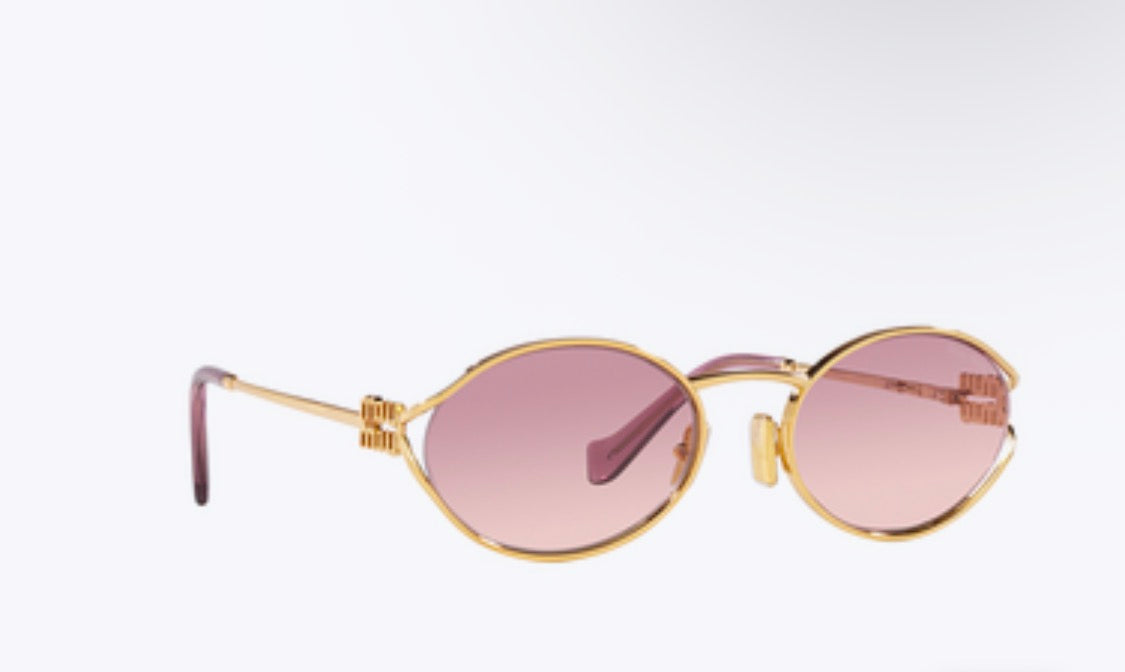 Miu sunglasses pink