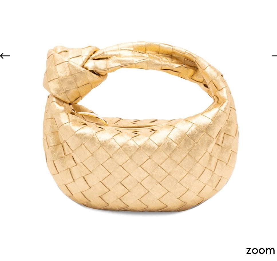 Bottega gold mini jodie