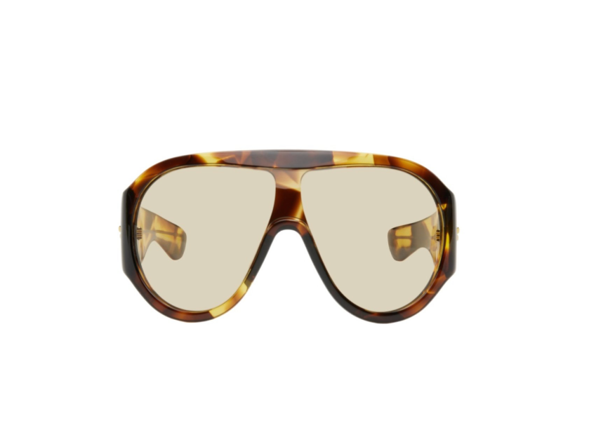 Gucci gg patform slides 38 & bv mask sunglasses