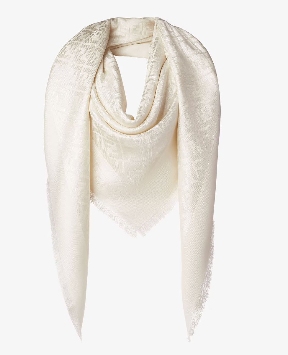 Ff silk shawl 140 x 140 cm