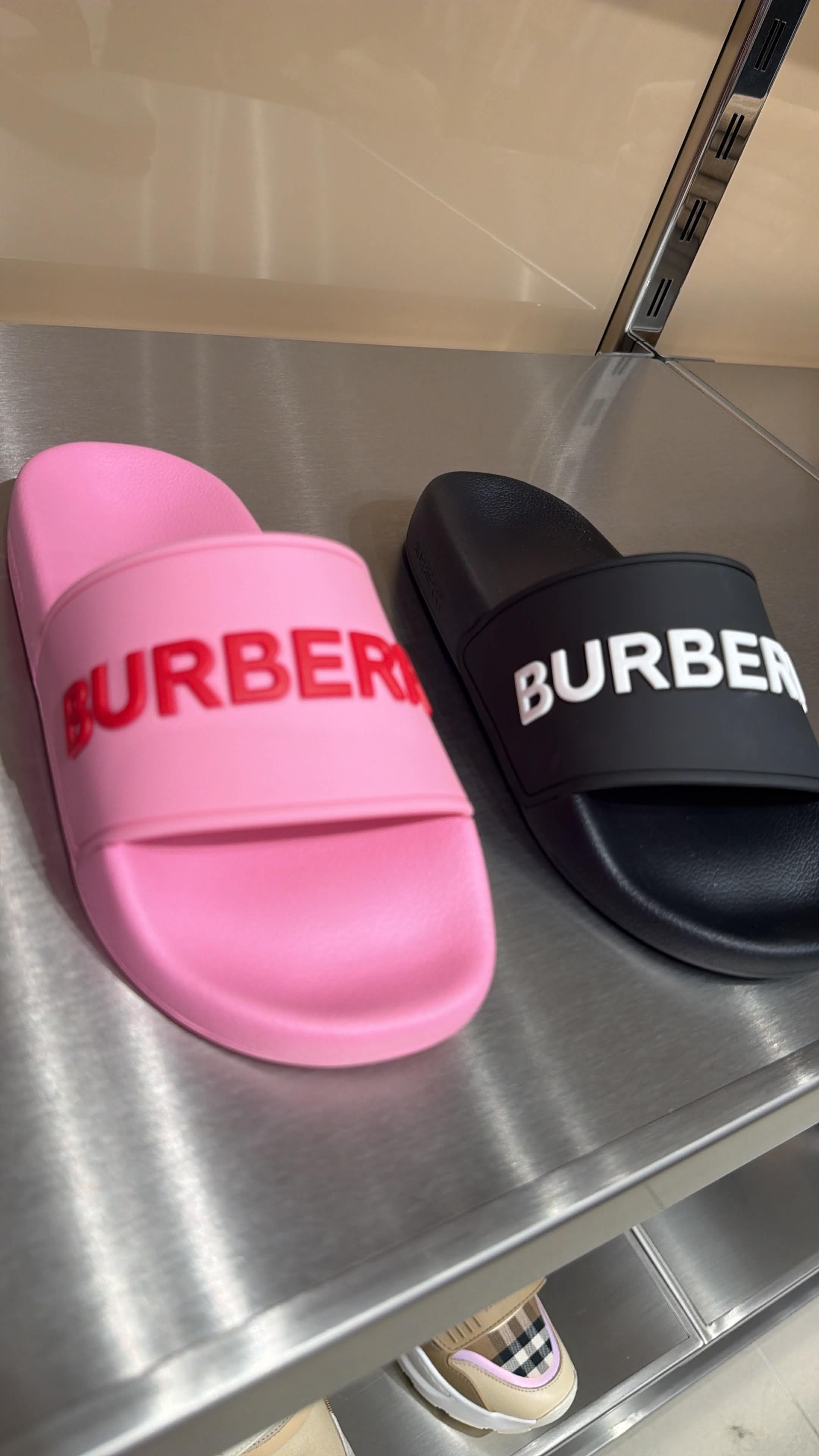 Bb slides pink 38