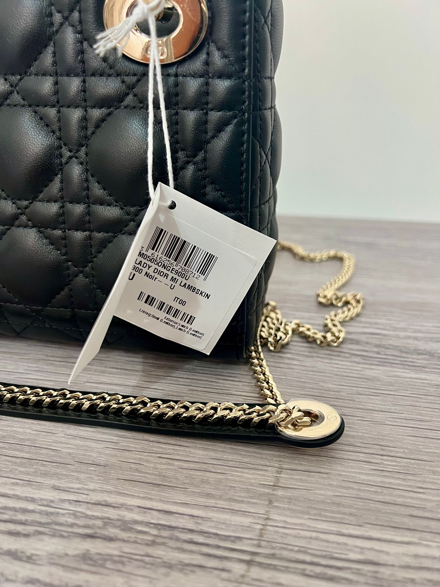 Lady Dior mini new with dust bag & tag
