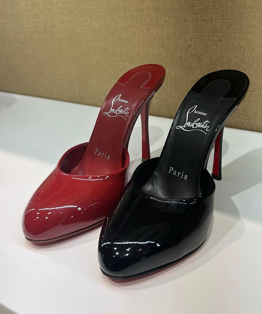 Me dolly mules black size 40